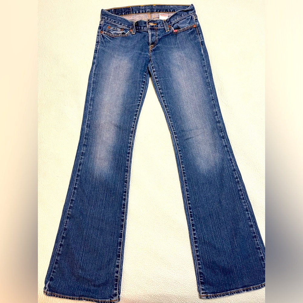 Lucky Brand Jeans Lil Maggie Low Rise Flare Jeans